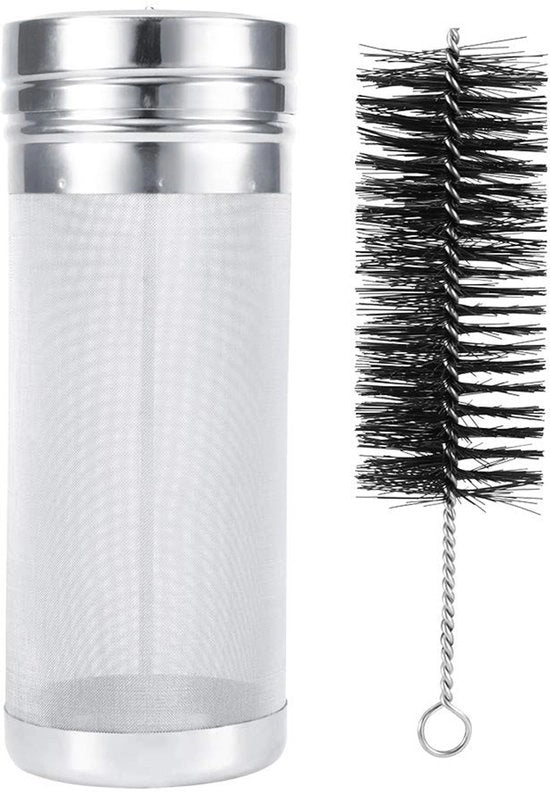 Filtro per Birra/Vino/Caffè - 300 Micron - Acciaio Inossidabile - Riciclabile - Filtrante per Alta Temperatura