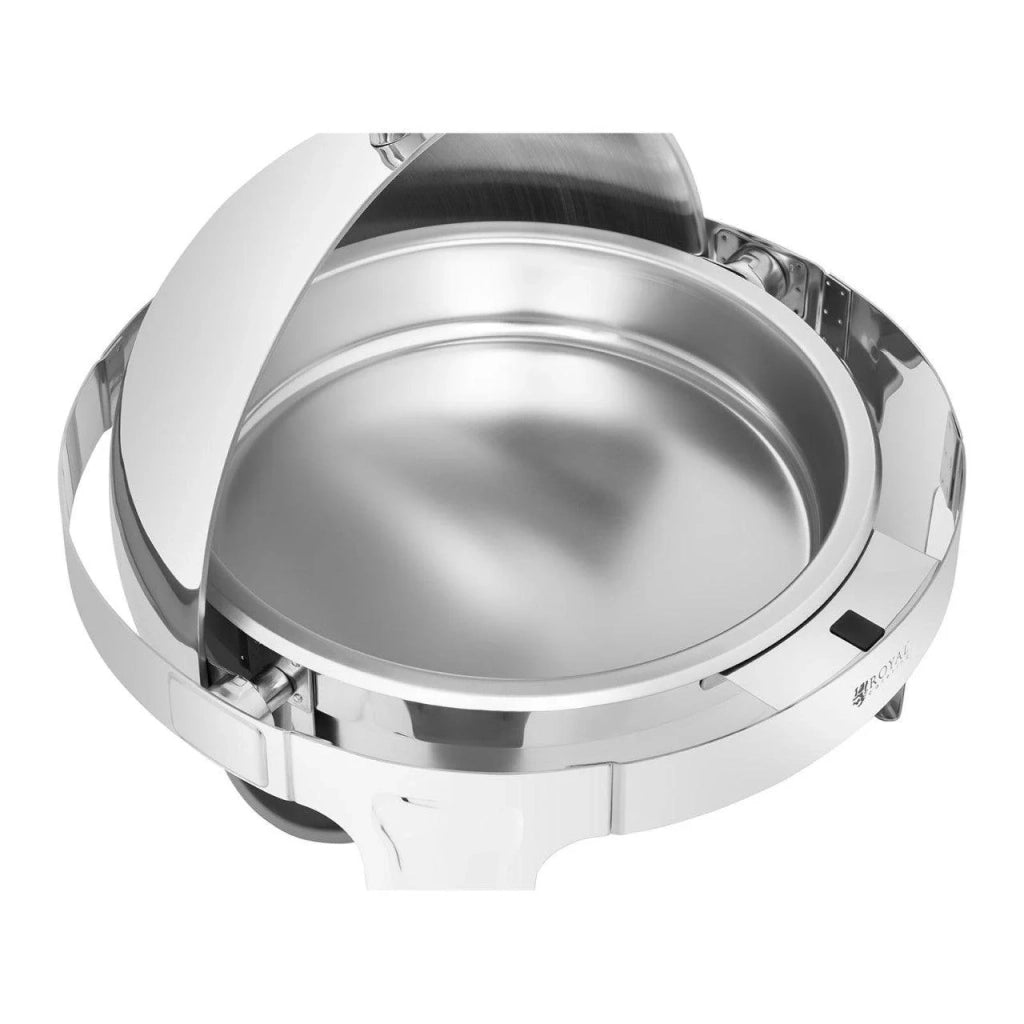 Chafing dish bagnomaria semisferico 6 litri con bruciatore per pasta incluso 14_0000869