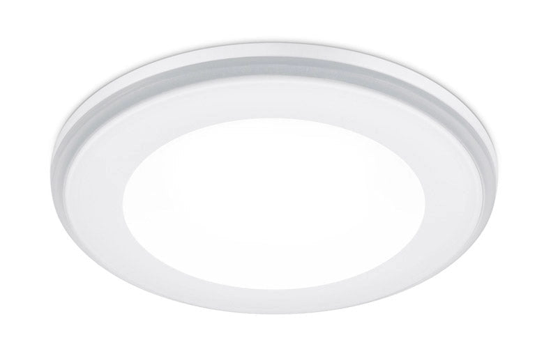 Faretto da Interno a LED in Plastica Bianco Opaco