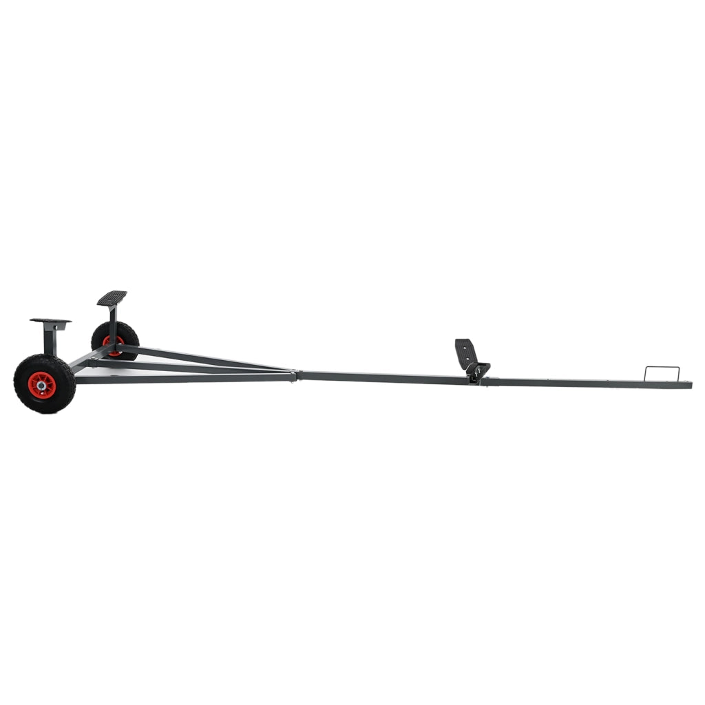 Rimorchio Barca 212-302 cm Lunghezza Regolabile 160 kg Acciaio