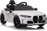 Macchina Elettrica per Bambini Licenza Ufficiale Bmw M4 10,8V 3,1Ah Bianco