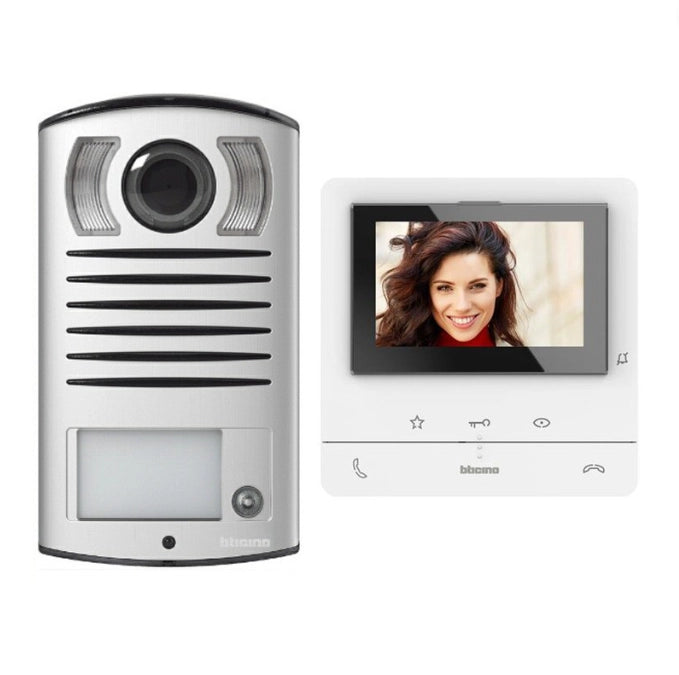 Kit video vivavoce monofamiliare linea 2000 classe 100v12b tecnologia 2 fili