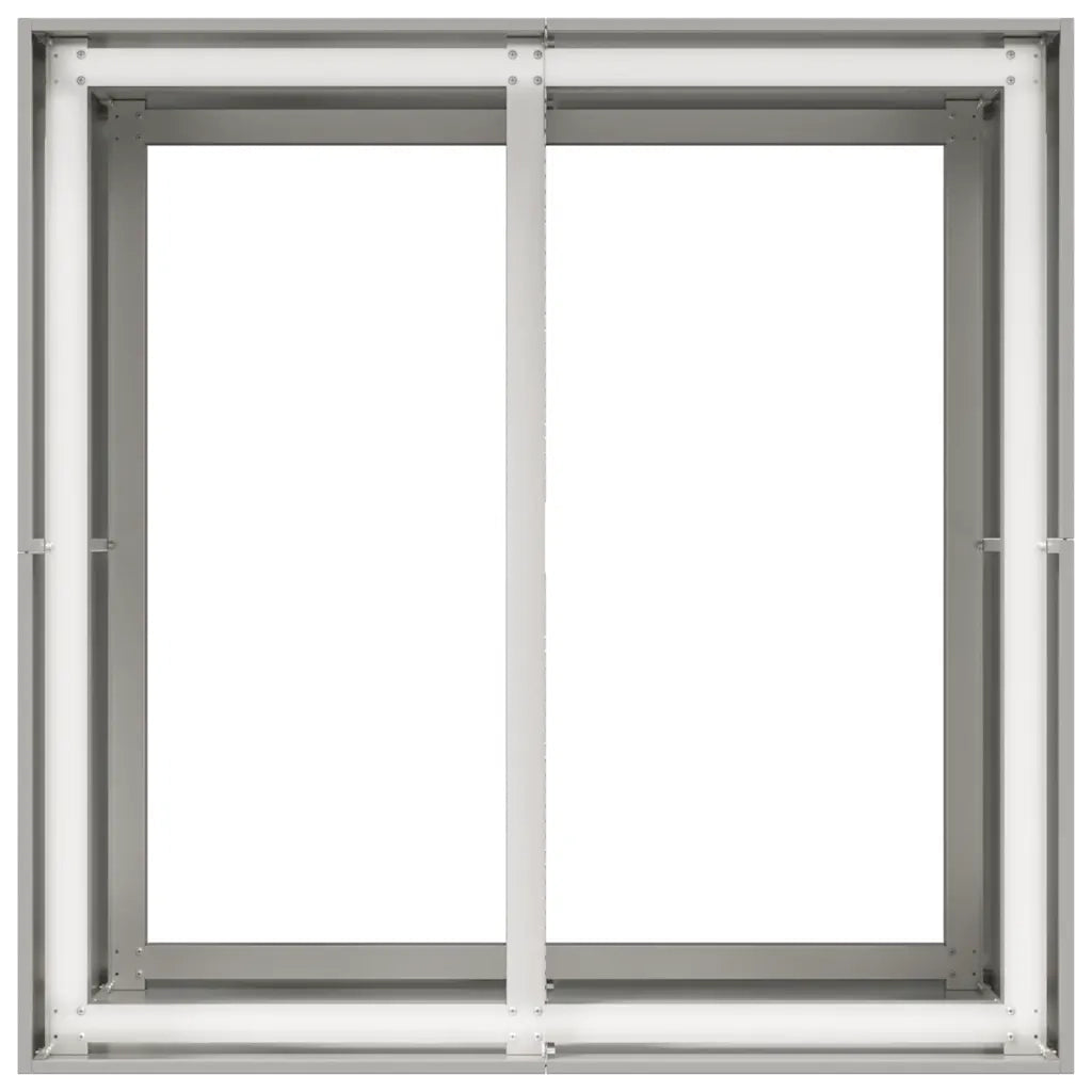 Fioriera 80x80x80 cm in Acciaio Inox 860784