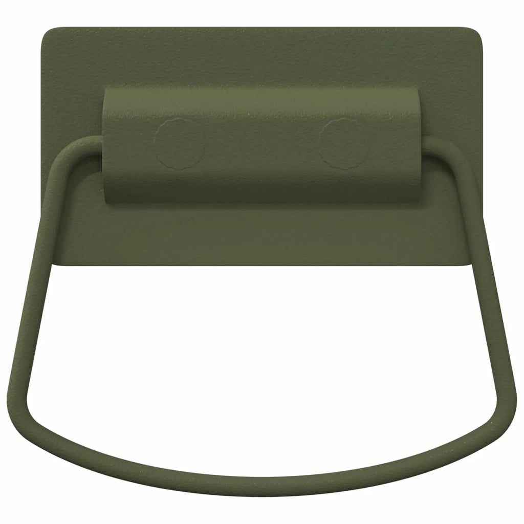 Maniglie per Armadi 12 pz Verde oliva 85 x 45 mm Metallo CFW5909203