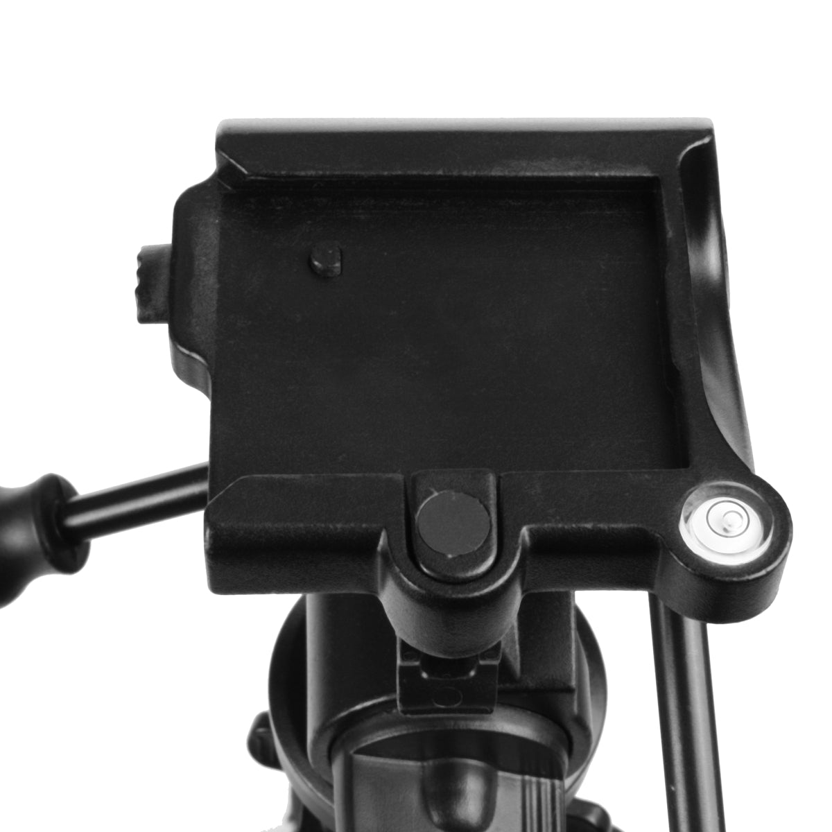 WAL-6702 Pro Treppiede con testa panoramica FT-6653H - Treppiede molto stabile, capacità di carico 12 kg, testa panoramica a 3 vie di alta qualità, girevole su 3 assi