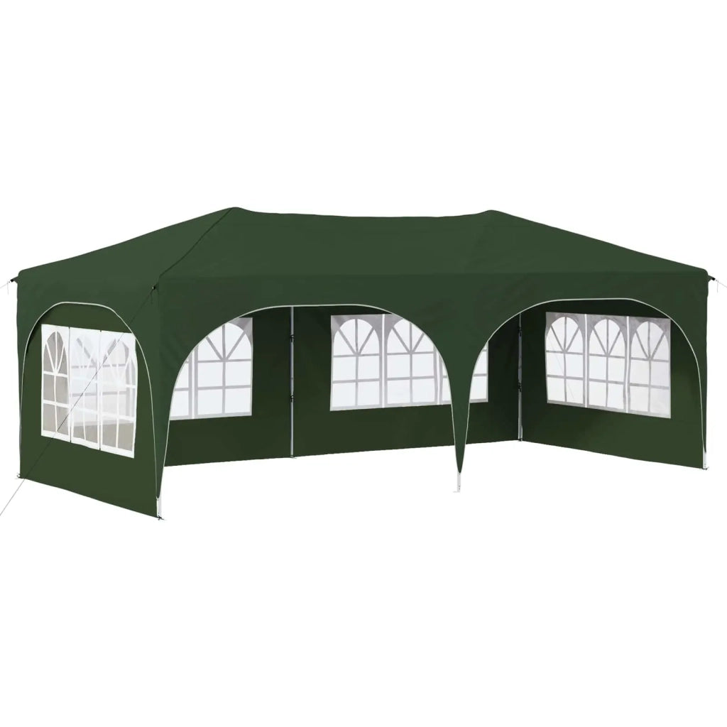 Tenda per feste a pop-up 575 x 288 x 245 cm Verde