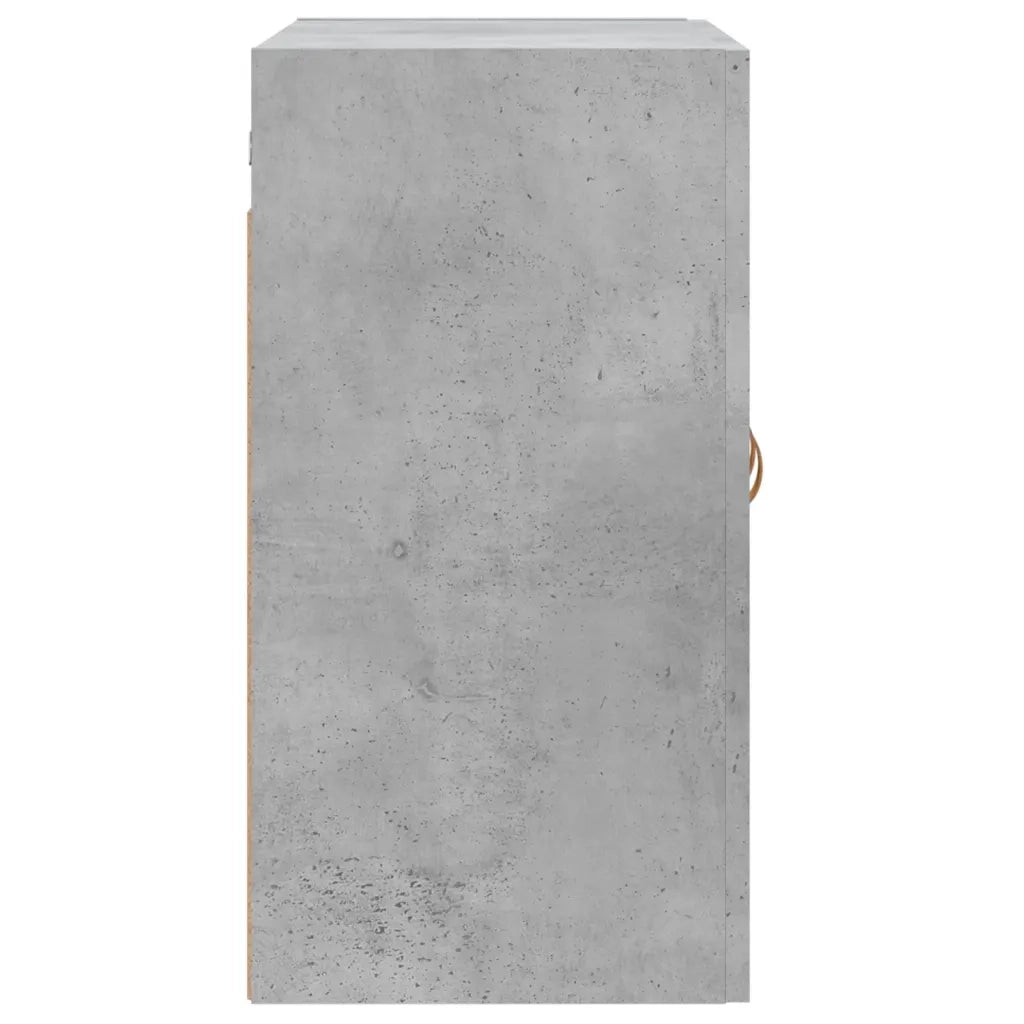 vidaXL Mobile a Parete Grigio Cemento 60x31x60 cm in Legno Multistrato