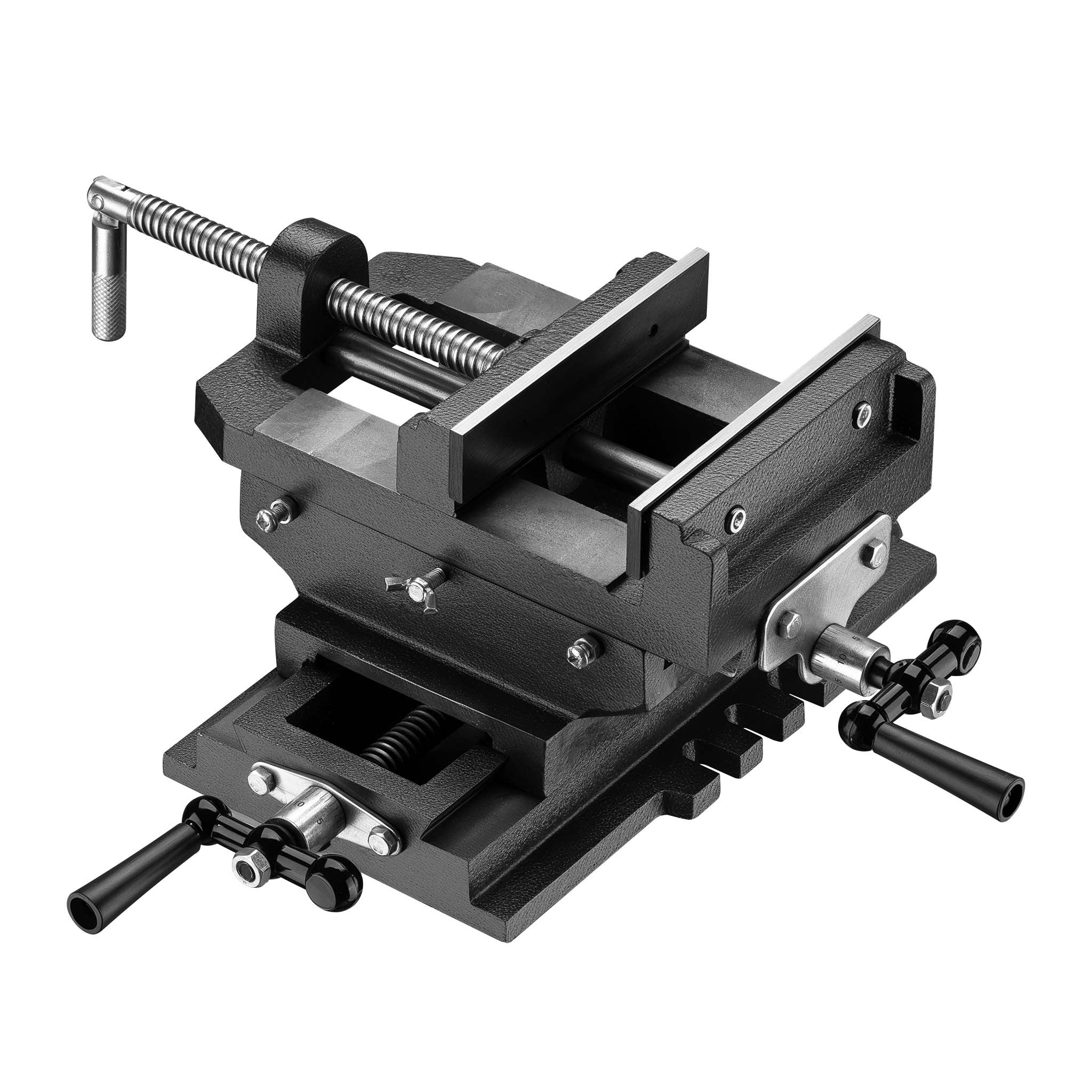 Morsa a croce per trapano 150mm Morsa a 2 assi X-Y per macchine trapani a colonna