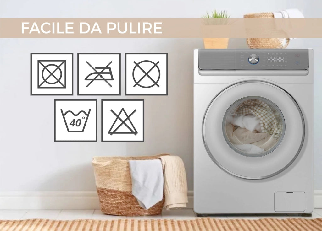 Copripiumino Sacco Piumone 100% Cotone Made In Italy Disegno Sambuco - Piazza E Mezza - Perla