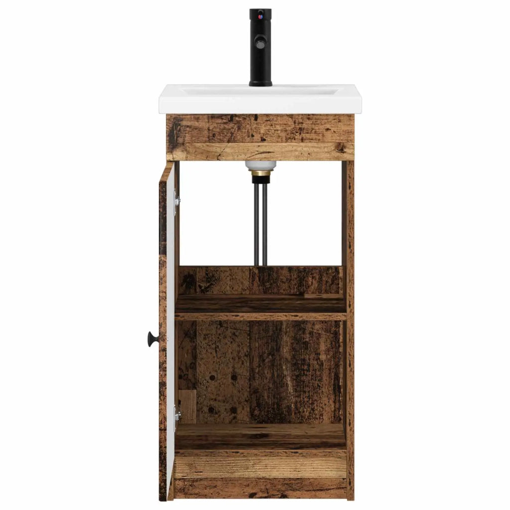 Mobile da bagno con lavabo Legno antico 42 x 40 x 84,5 cm 890062