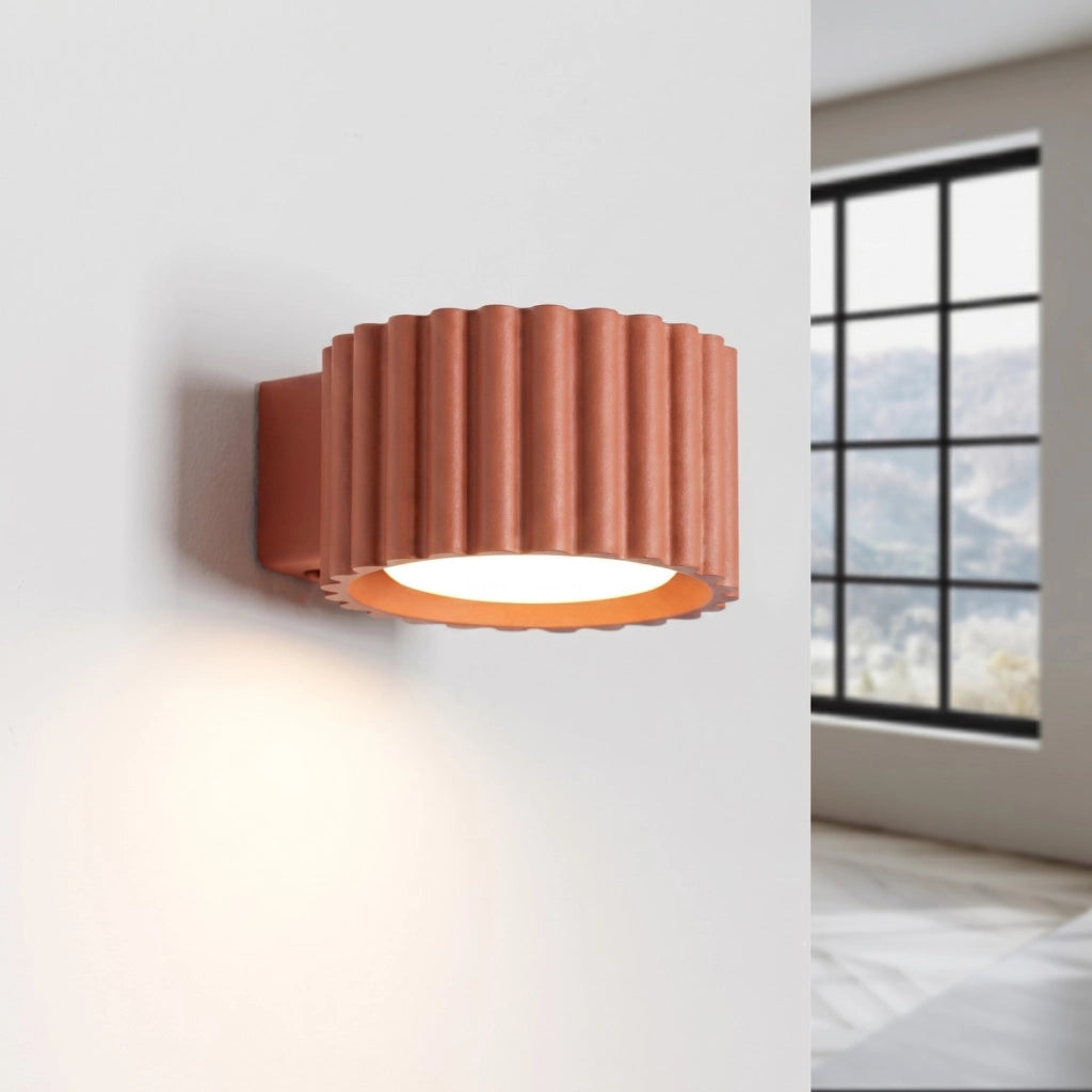 Applique AURA ocra rossa Gx53
