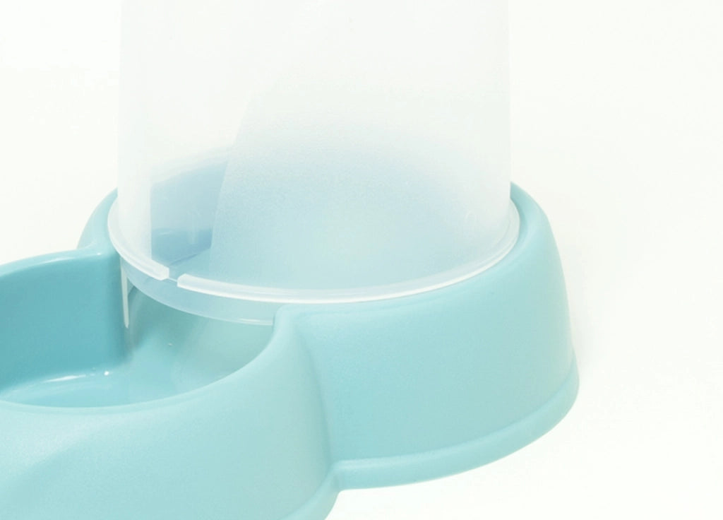 Dispenser Cibo/Acqua 1,6L Per Animali Modello 700084 Colore Azzurro