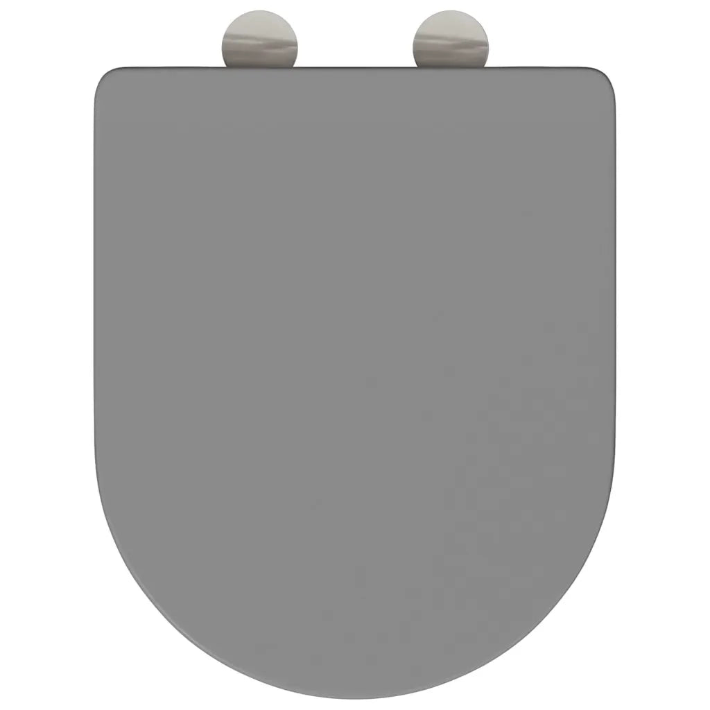 Sedile del WC Grigio 47 x 36 x 3,4 cm Duroplast CFW4031963