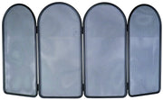 PARASCINTILLE PER CAMINETTI A 4 ANTE ''BERLINO'' cm. 90X50 h
