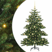 Albero di Natale | Decorazioni natalizie Artificiale con Rami Pieghevoli Verde 150 cm
