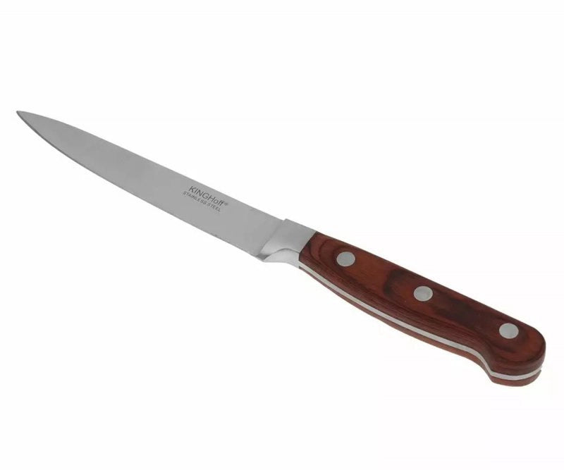 Coltello multiuso in acciaio inossidabile Kinghoff KH-3437 con impugnatura ergonomica
