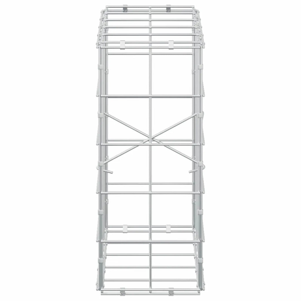 Gabione con Filo da 5 mm e Rete da 10x10 cm 50x20x50 cm 3464995