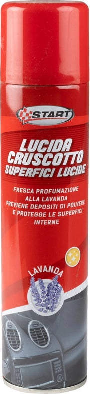 Lucida cruscotto spray auto alla lavanda 400ml