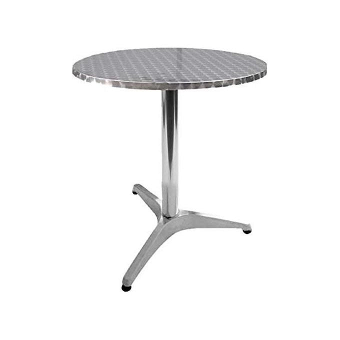 Tavolo Bar Alu Round 60Xh70Cm