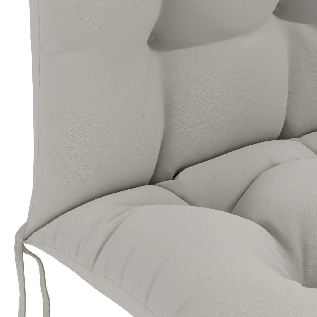 Cuscino per Lounger Sole PUTTEN 100% Poliestere Grigio 948229