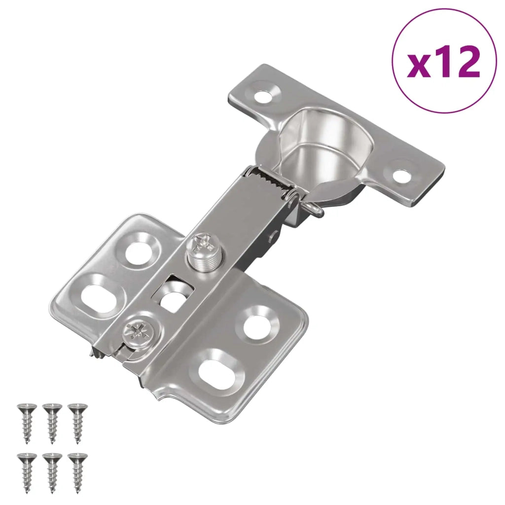 Cerniera 12 pcs Nichel 85 x 52,5 x 9,5 mm Ferro 864672
