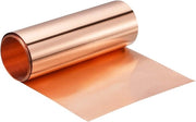 Rolle di lamiera condotta 3500 mm x 100 mm x 0,06 mm per progetti elettrici e di DIY.