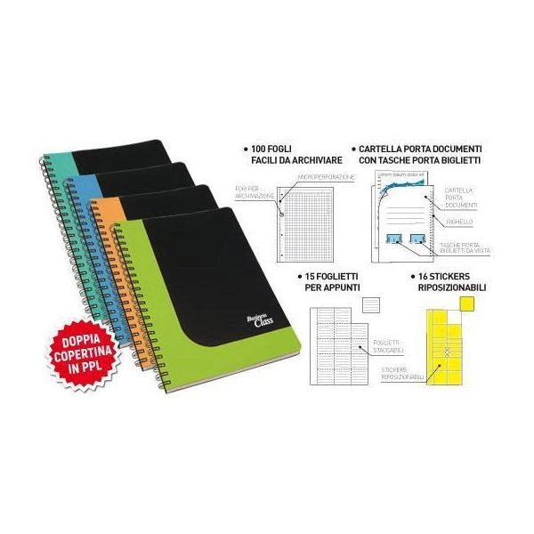 Cf4 blocco spiralato business class - 6519