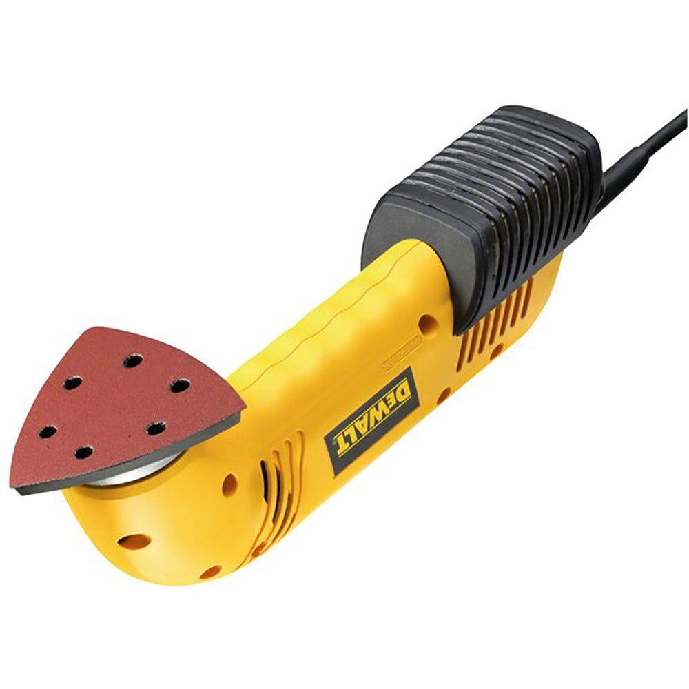 Dewalt 10pz fogli abrasivi triangolari per levigatrice con velcro, grana 60