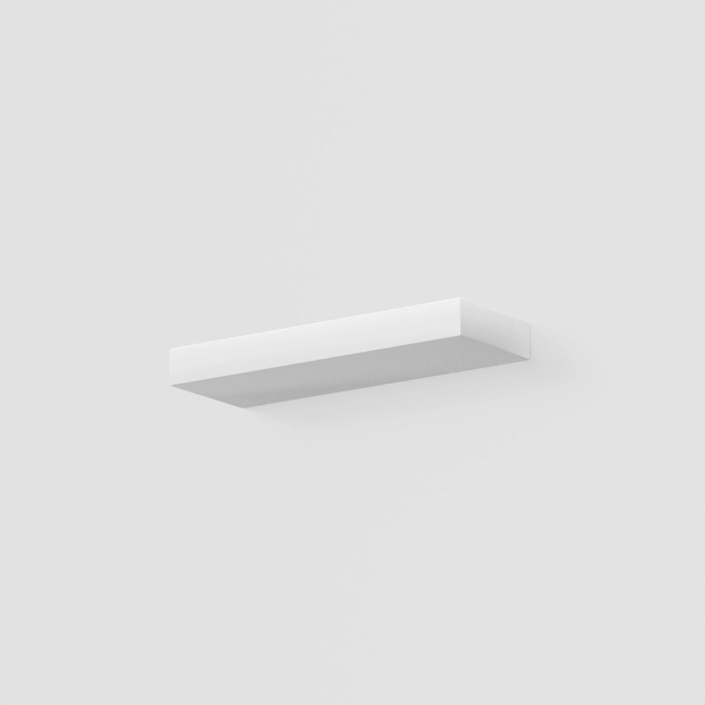 Lampada a Parete GAP572 - Applique LED 34W 1500lm 3000K in Alluminio Bianco Opaco, Dimmerabile a Taglio di Fase e Push - Gealuce