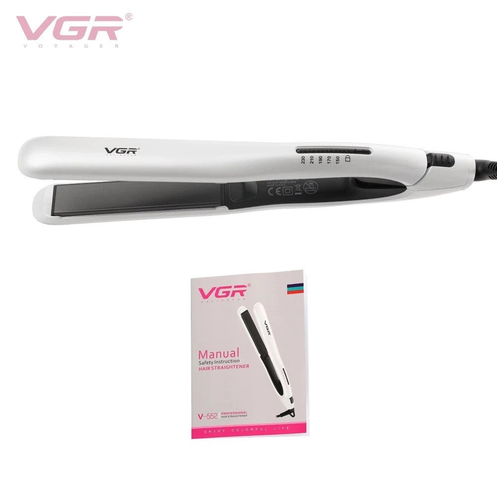Trade Shop - Piastra Capelli Lisci 50w Professionale Rivestita In Ceramica Display Lcd V-552 -