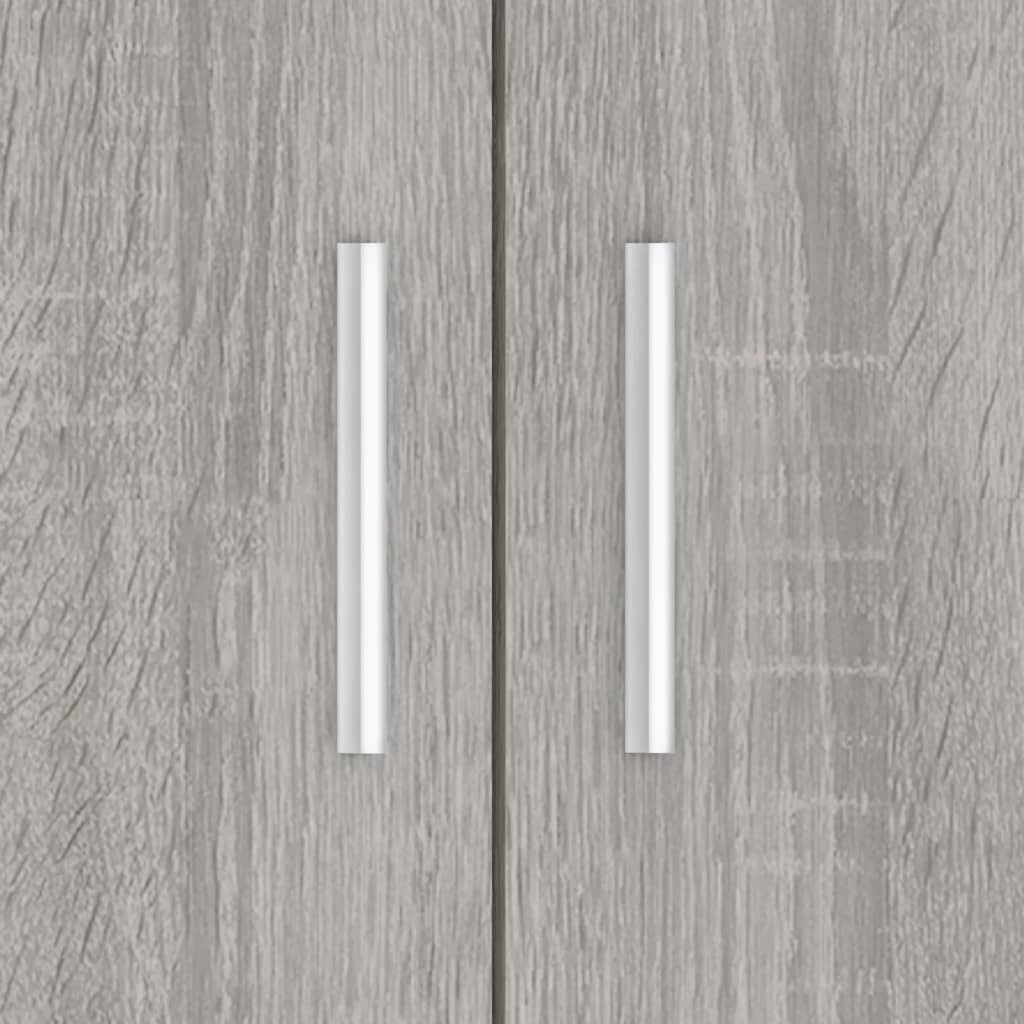 Supporto base per mobiletto acquario mobili Sonoma 101 x 41 x 58 cm legno ingegnerizzato grigio 02_0045084