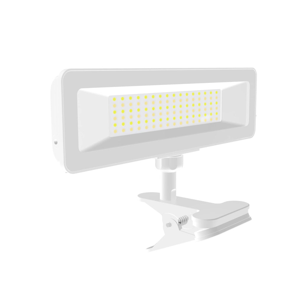Wech Proiettore LED Portatile 10W Switch 3000K/4000K/5000K Fascio 110º Bianco Opaco con Funzione Powerbank e Ricarica USB-C per Esterni