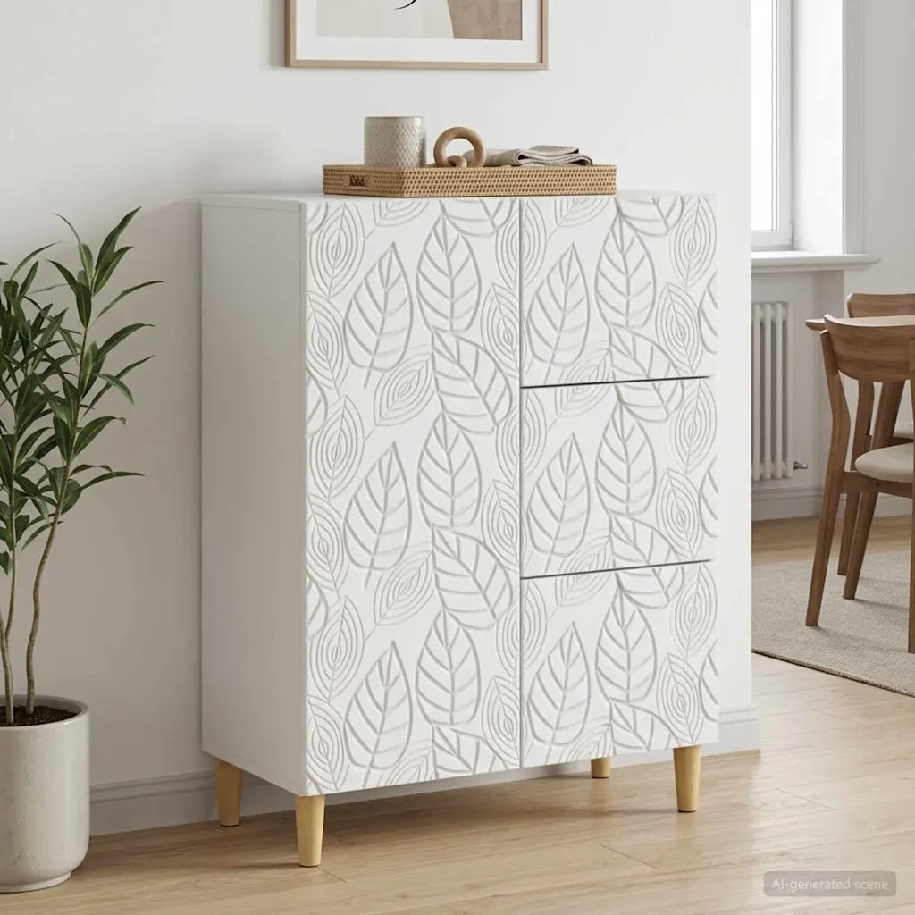 Credenza Bianco 66 x 34,5 x 90 cm Legno ingegnerizzato 895085