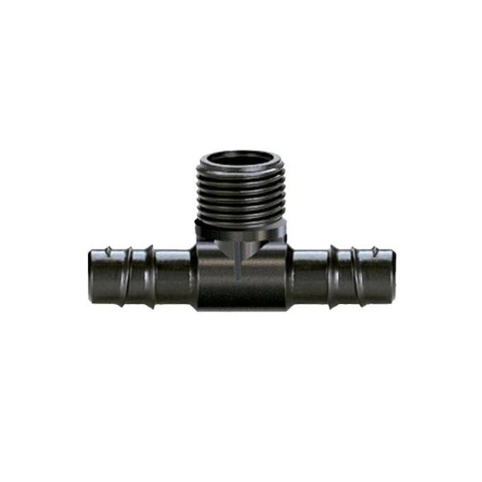 Claber Conf. 2 Raccordi Rainjet  3 vie con Filetto 1-2 per tubi Collettori 1-2