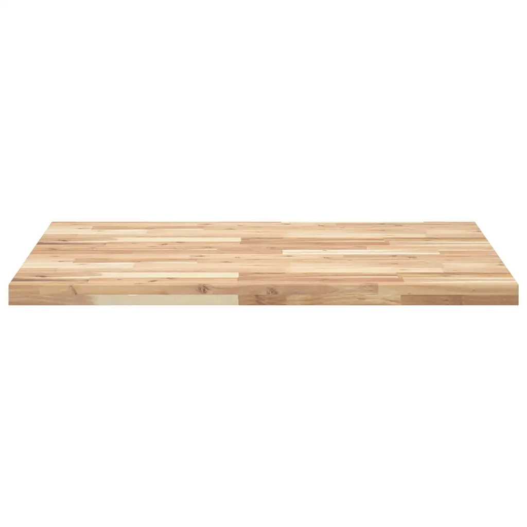 vidaXL Piano Scrivania Non Trattato 100x80x4cm Legno Massello Acacia
