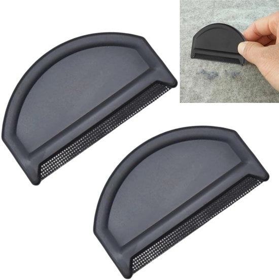 Rimozione Piume per Abbigliamento - 2 Pezzi - Plastica - 7,5 x 4,2 cm - Adatto per Lana e Tessuti di Maglia - Piuma per Lana