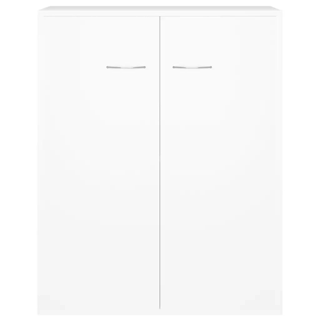 Credenza | Madia | Buffet da pranzo | Armadio da pranzo Bianca 60x30x75 cm in Legno Multistrato