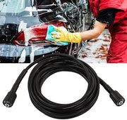 Sostituzione tubo ad alta pressione 9M - PVC/Rubber - Resistente all'usura, all'olio e all'alta pressione - Connesse rapide - Pezzo di ricambio - Adatto per aspirapolvere ad alta pressione - Tubo ad alta pressione