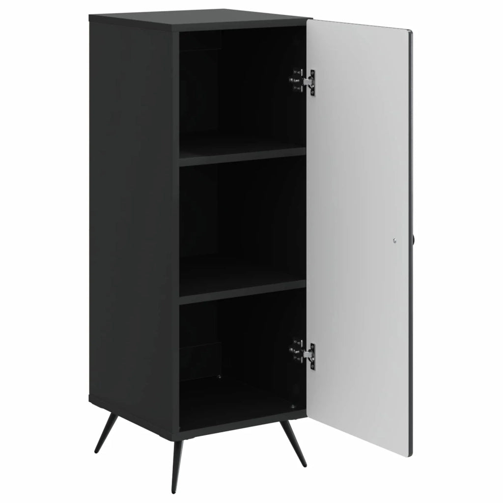 Credenza Nero 33 x 34,5 x 90 cm Legno ingegnerizzato 895516
