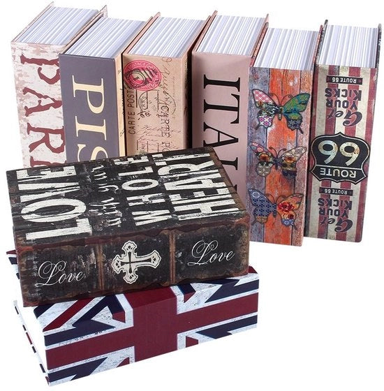 Cassetto Segreto con Chiusura a Combini - Materiale Rafforzato - Cassetto di Denaro - Sicurezza Nascosta - Chiavi Incluso - Per Casa/Per Viaggio - Cassetto Segreto Portatile 

Modello: 
Specifica: 
Codice: