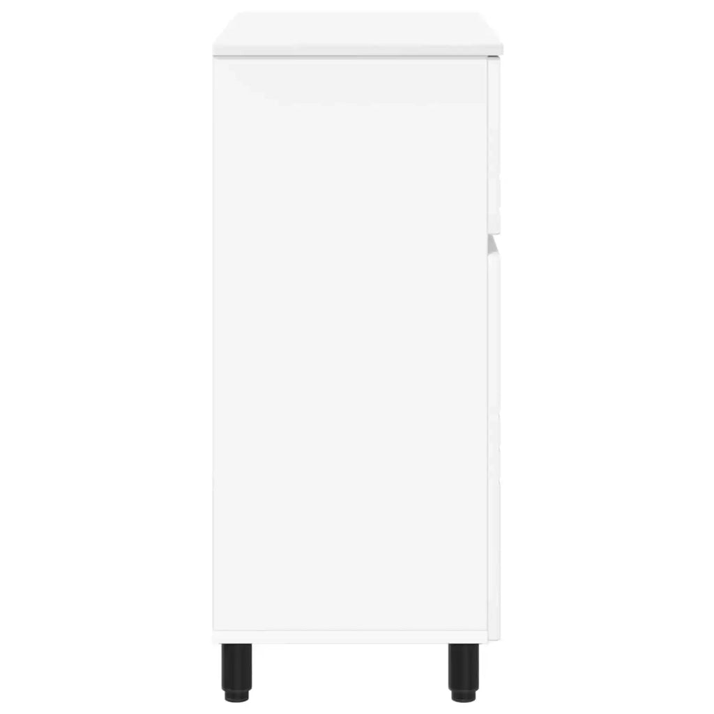 Mobiletto da bagno Bianco 60 x 35 x 80 cm Legno ingegnerizzato 889415