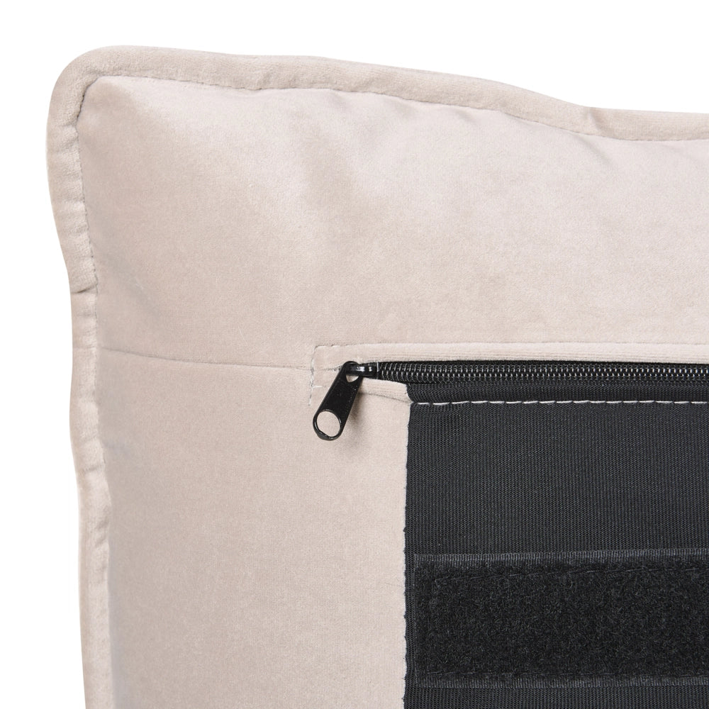 Letto matrimoniale colore beige con vano contenitore 160 x 200 cm camera da letto moderna
