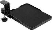 Porta mouse ergonomica da appendere sotto il tavolo, estensibile in nero - Pratico e spazievitore.