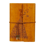 Diario A6 in Pelle Vintage - Libretto da Notizie Riformabile - Legatura a Spirale - Diario da Viaggio - Regalo per Donne/ Ragazze - Materiale PU Duraturo