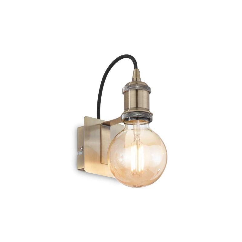 Lampada Da Parete Frida Ap1 Brunito Ideal-Lux