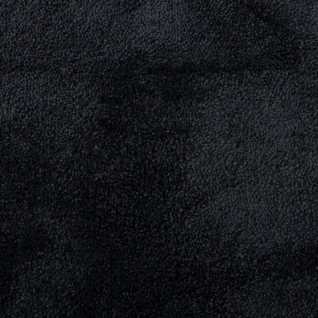 vidaXL Tappeto OVIEDO a Pelo Corto Nero 240x240 cm