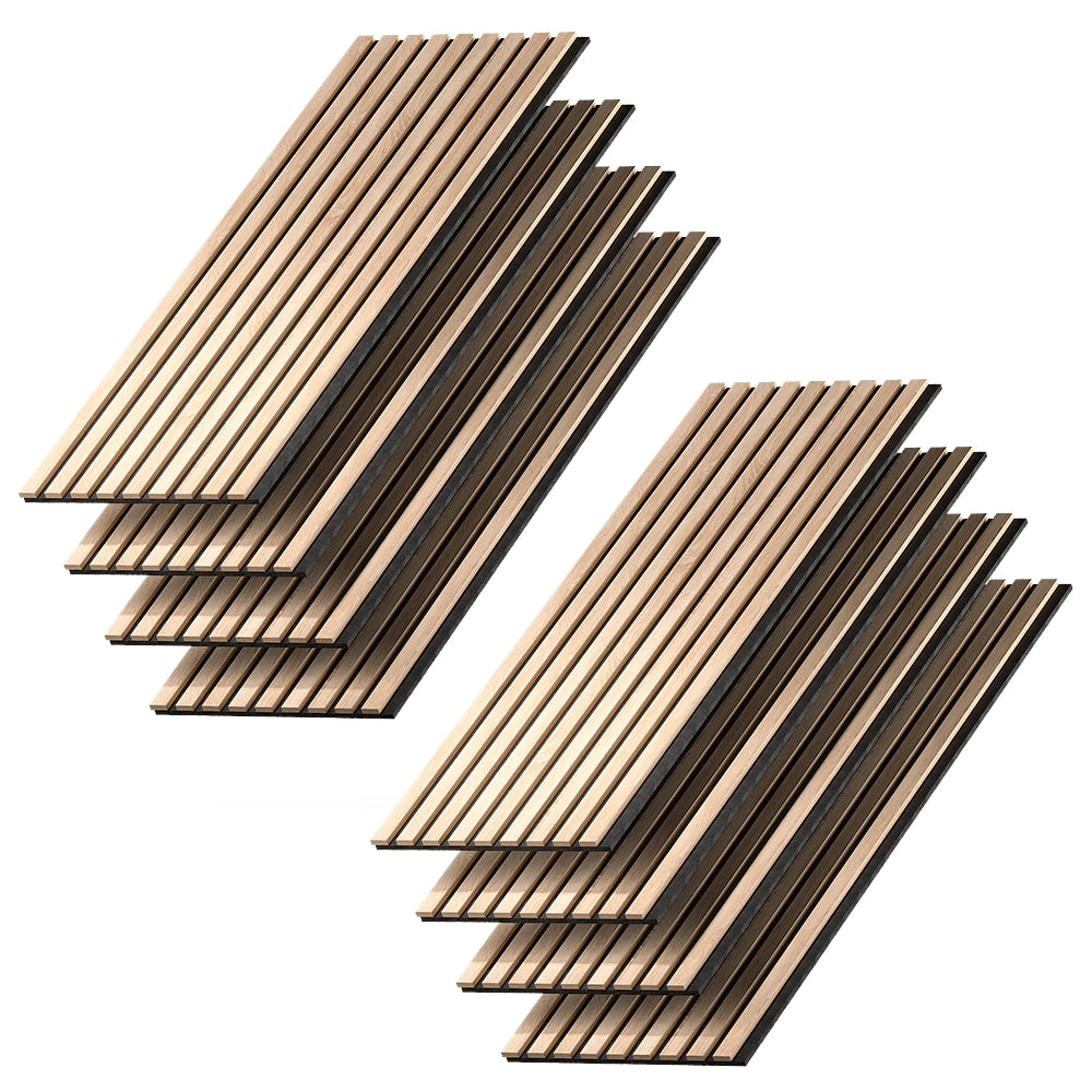 Vicco Pannelli a parete Rovere 8 pezzi