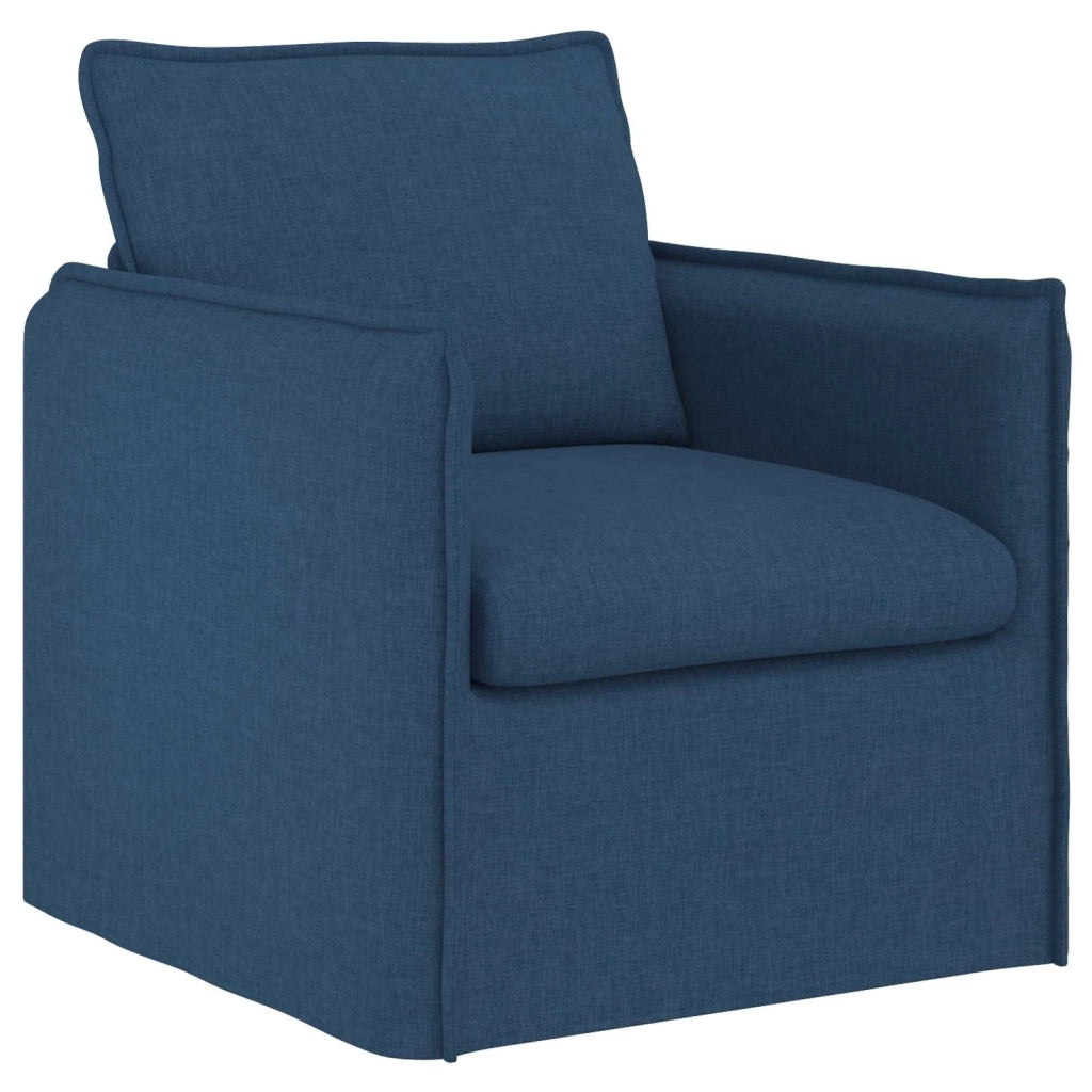 Divano Blu 195 x 82 x 85 cm Tessuto