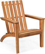 Sedie per Giardino/Esterno Rustica in Legno di Acacia,Adirondac Poltrone Poltrocine da Esterno Ergonomica Giardino, Balcone, Terrazza