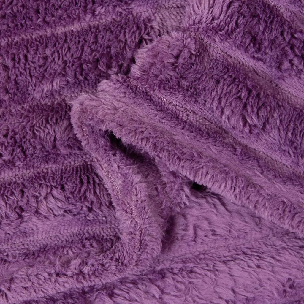 Coperta Viola 150 x 130 cm Panno